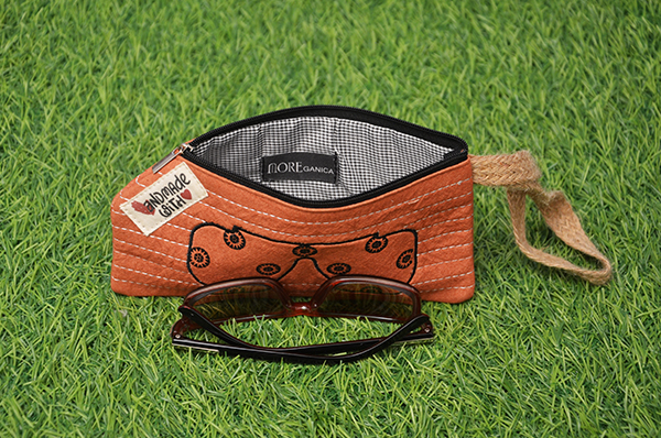 Coin Printed  Eyewear Case
