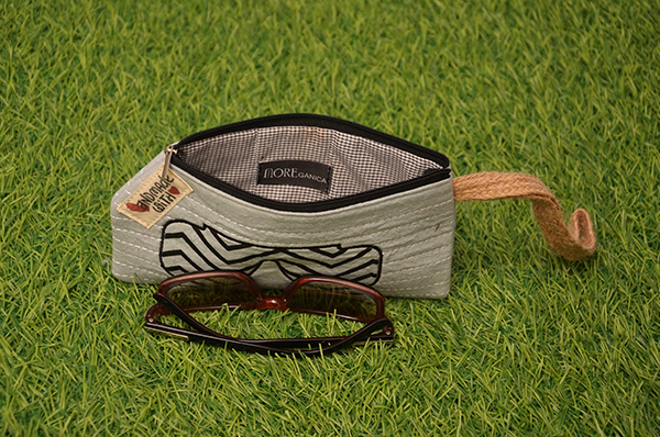 Zigzag Printed  Eyewear Case